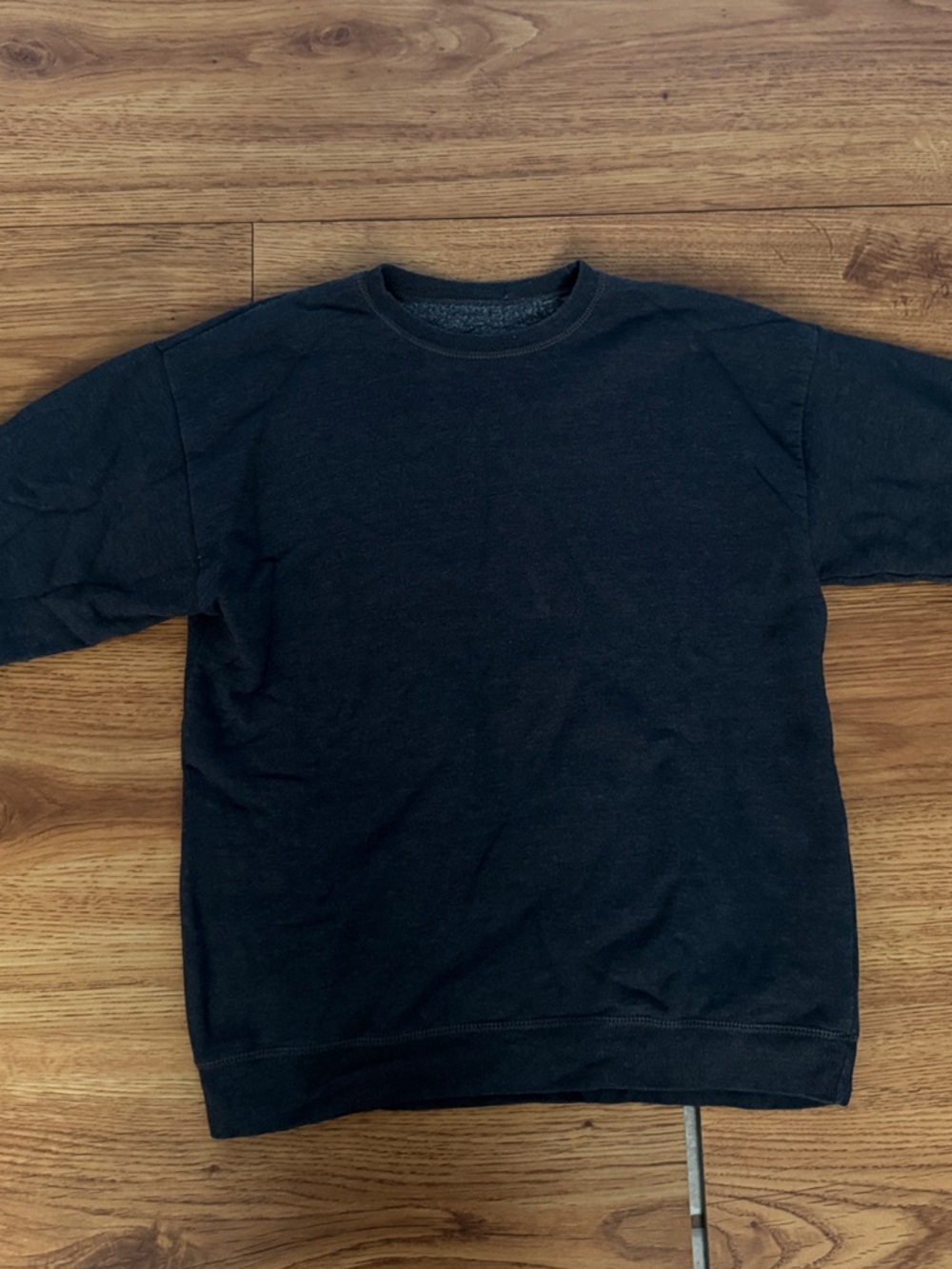 Hanes Black Men's Crewneck Sweatshirt